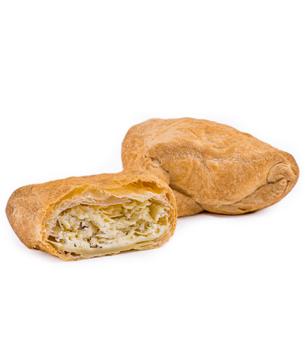 Хачапури с зеленью и адыгейским сыром