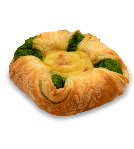 Розан с картофелем, беконом и шпинатным соусом 0 Розан с картофелем, беконом и шпинатным соусом 0