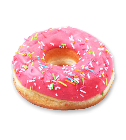 Донатс со вкусом клубники (DON DONUT) Донатс со вкусом клубники (DON DONUT)