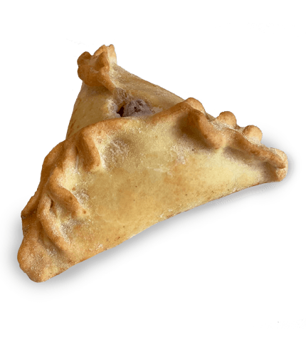 Треугольник (бризе) с яблоком и корицей