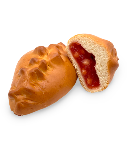 Расстегай с яблоком и брусникой 0