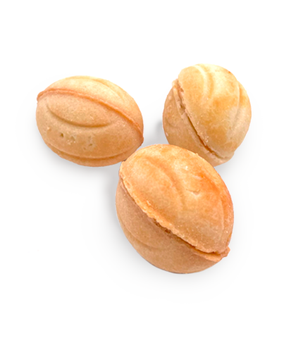 Орешки с варёной сгущенкой