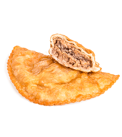 Чебурек жареный с говядиной