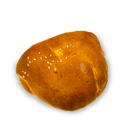 Пирожок с сосиской и картофелем